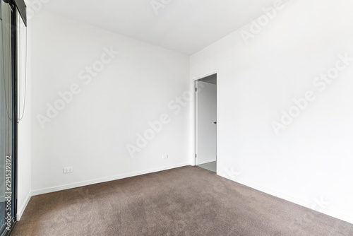 Empty and unfurnished apartment