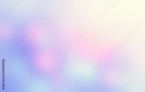 Joyful flares soft blurred pattern. Sweet dream abstract decoration. Bright pink blue lilac yellow illustration. Wonderful background.