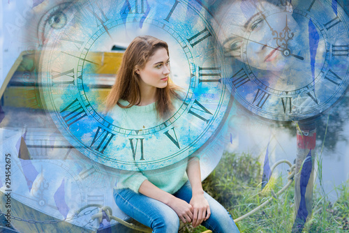 фотографія Woman, her soul and time