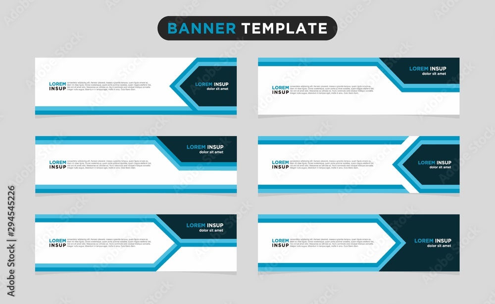 Modern vector banner web background abstract design template Modern vector banner web background abstract design template
