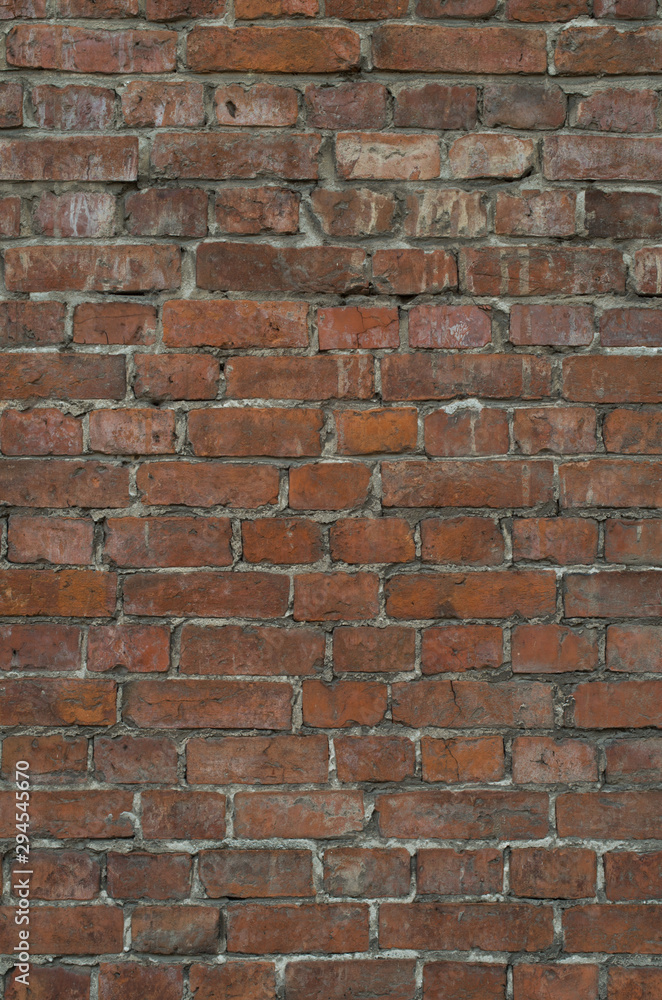 Naklejka premium Old brick wall in a background image