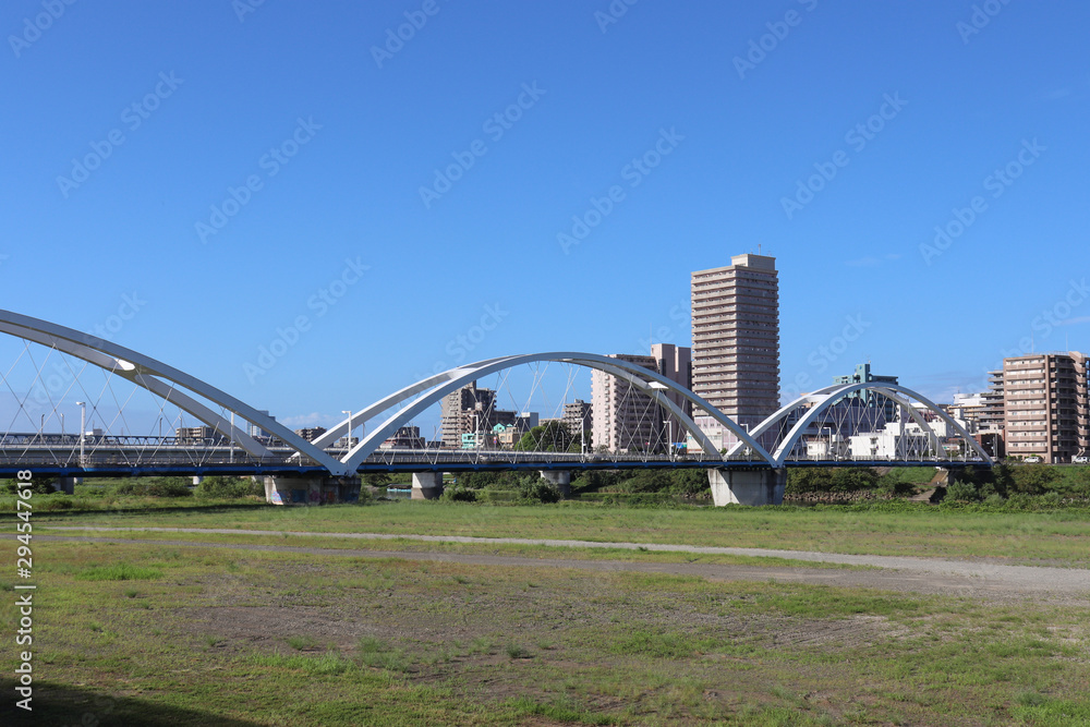 Obraz premium あゆみ橋（神奈川県厚木市・海老名市）