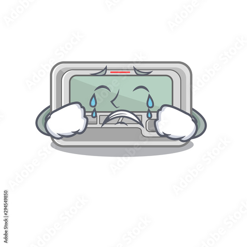 Crying toy pager in the character shape