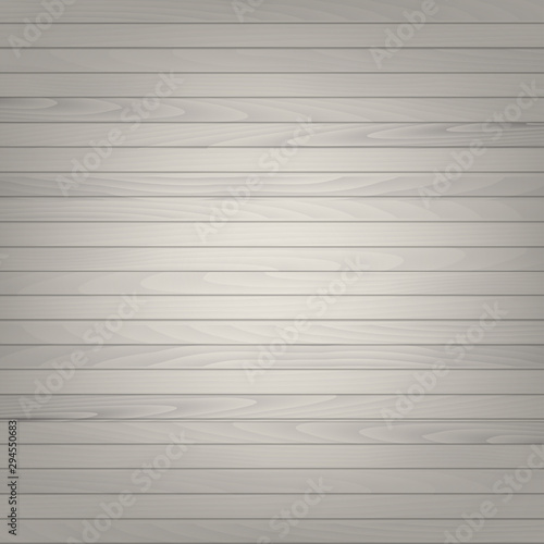 Realistic white wooden texture. Vector