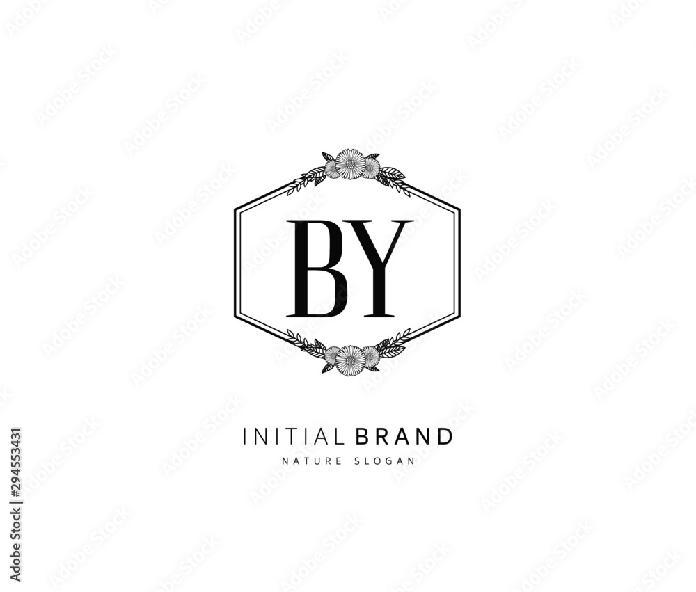 B Y BY Beauty vector initial logo, handwriting logo of initial signature, wedding, fashion, jewerly, boutique, floral and botanical with creative template for any company or business. B Y BY Beauty vector initial logo, handwriting logo of initial signature, wedding, fashion, jewerly, boutique, floral and botanical with creative template for any company or business.