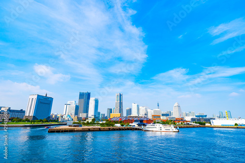 横浜の都市風景 神奈川県