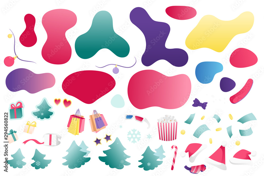 New Year Design Elements New Year Design Elements