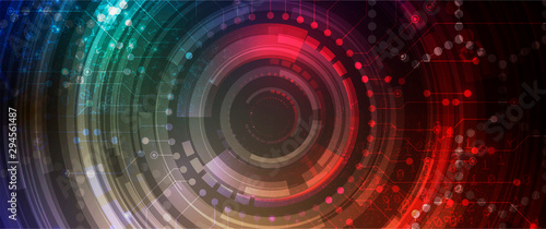 abstract structure circuit computer  technology business background