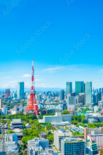 東京タワー 都市景観