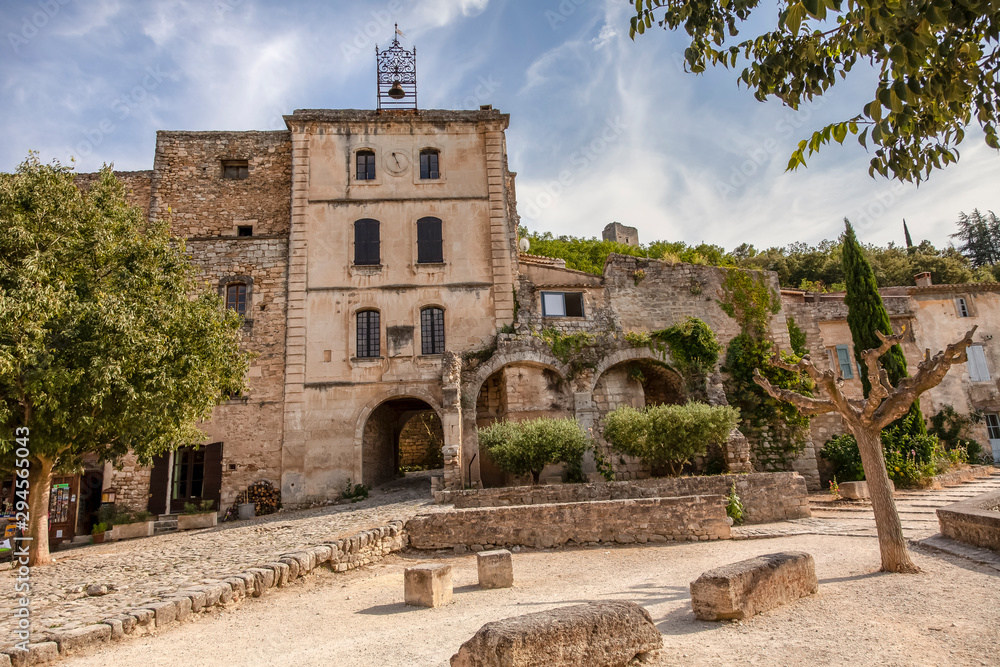 Traditional Village In Provence South Of France