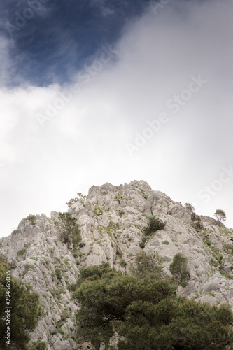 mountain top in capri