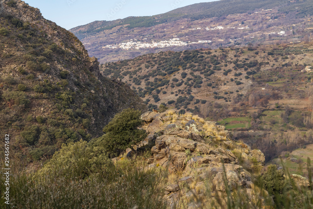mountainous landscape of Sierra Nevada (Spain) mountainous landscape of Sierra Nevada (Spain)