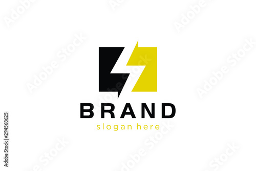 electric logo template ready to use