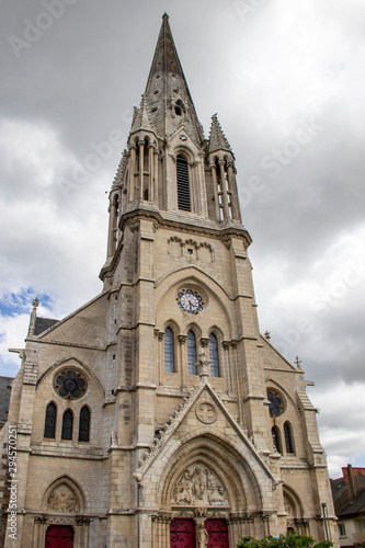 Saint-Philbert-de-Grand-Lieu. Eglise paroissiale. Loire-Atlantique. Pays de Loire  © guitou60