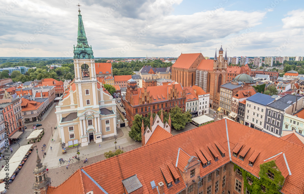 Torun, Poland - located on the Vistula River, Torun displays one of the most wonderful Gothic and Baroque architectures of Poland. Here in particular the Old Town, a Unesco World Heritage site
