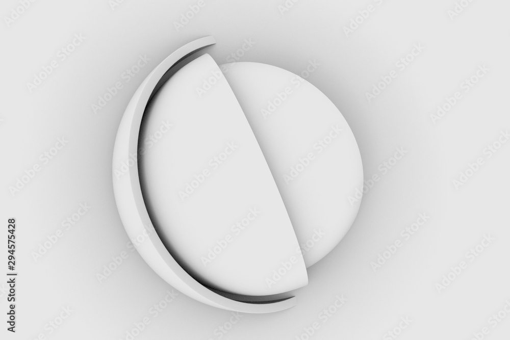 Circle Background With Soft Waves Circle Background With Soft Waves