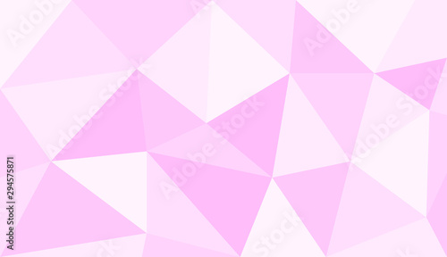Pink tone polygon background  vector.
