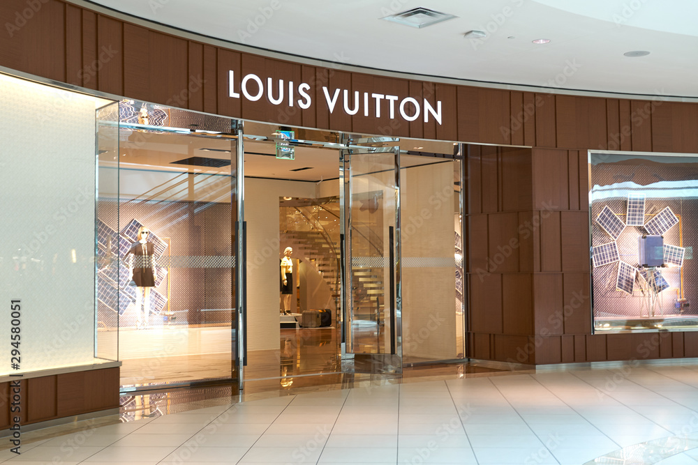 Louis Vuitton famous boutique. Stock Photo | Adobe Stock