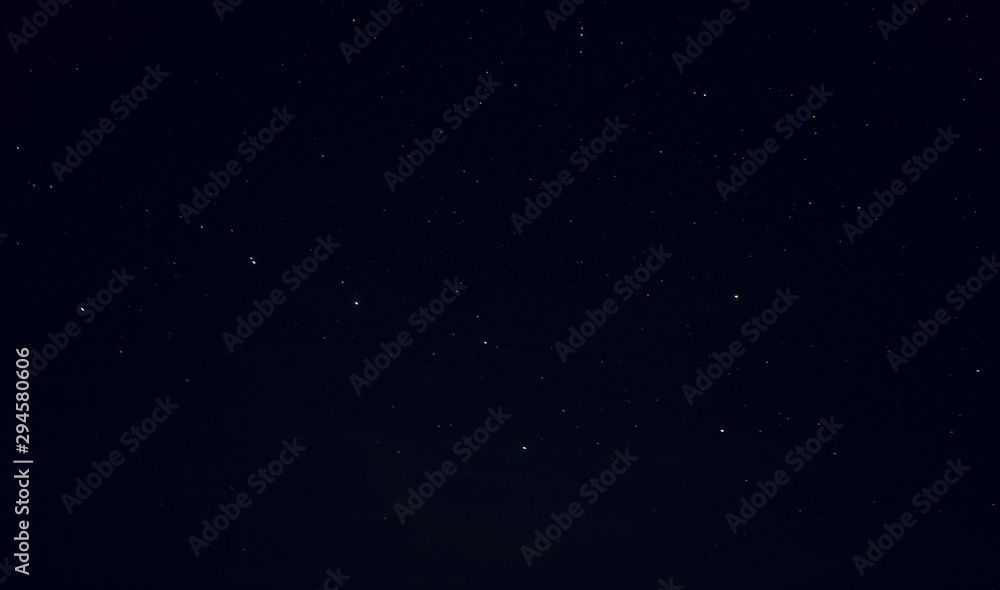 sightly fuzzy star sky night scenic background long exposure astronomy photography 