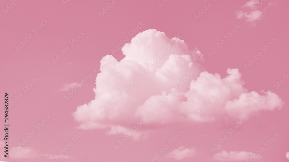 Clouds in sky. Beautiful coral sky with pink and red clouds Clouds in sky. Beautiful coral sky with pink and red clouds