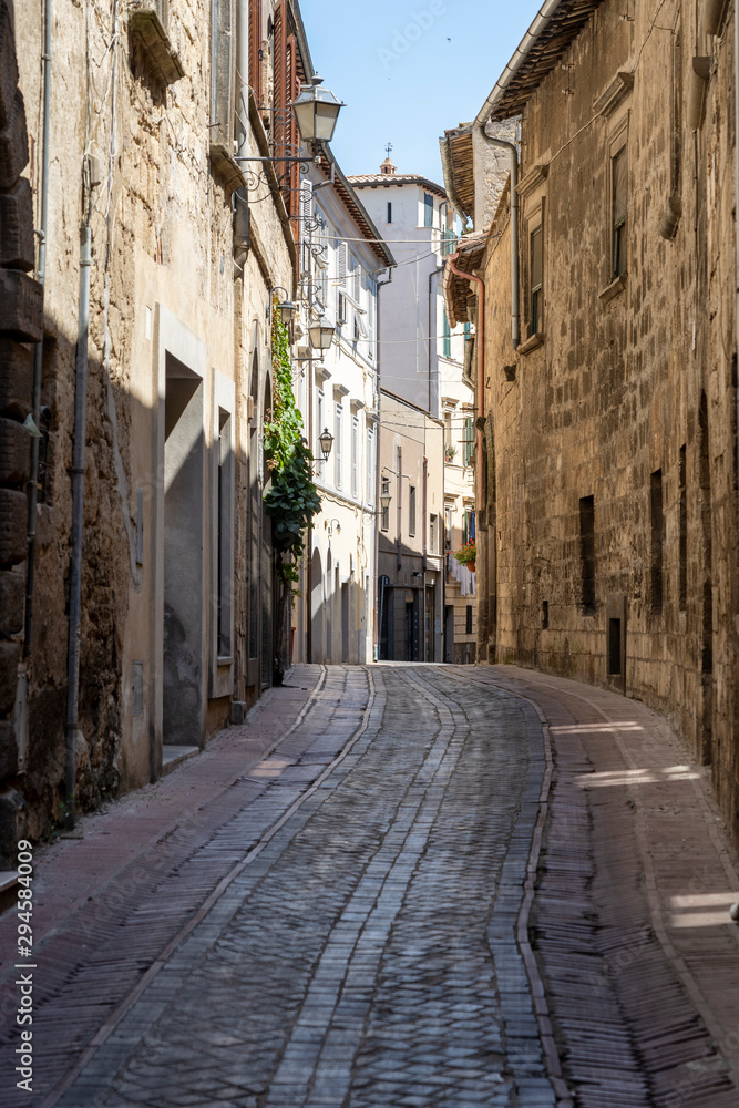 Tarquinia, Italy: historic city