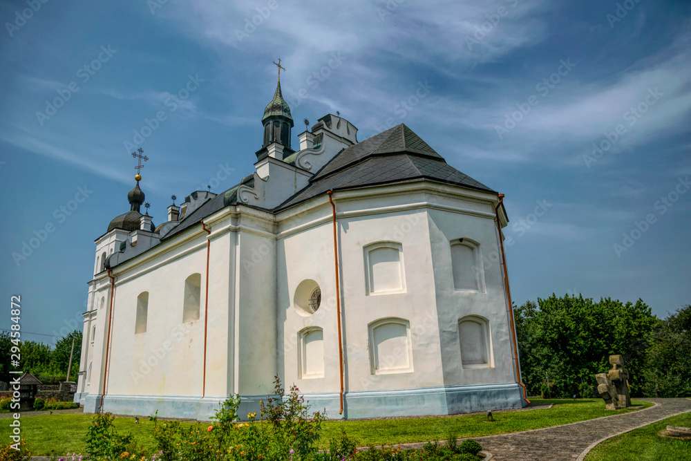 Elias Church in the village Subbotov, Ukraine. Ancient orthodox temple Elias Church in the village Subbotov, Ukraine. Ancient orthodox temple