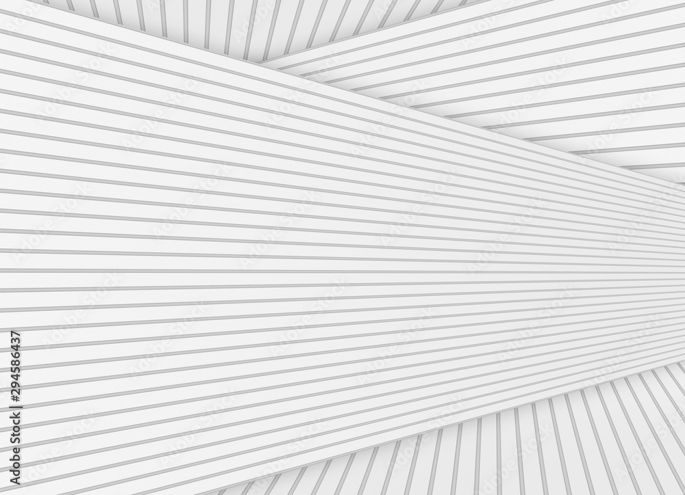 3d rendering. abstract modern parellel white panels wall design background. 3d rendering. abstract modern parellel white panels wall design background.