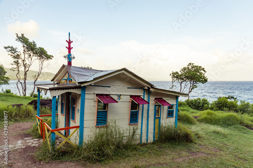 Le Diamant, Martinique, FWI - The House of the convict (Maison du Bagnard) photo