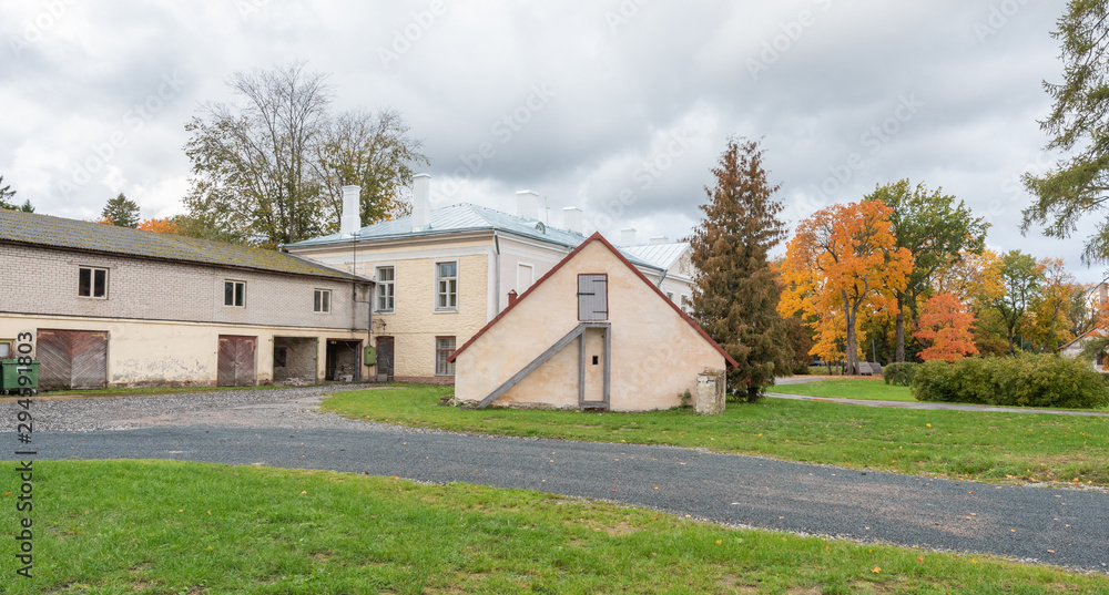 Obraz premium kostivere manor estonia europa