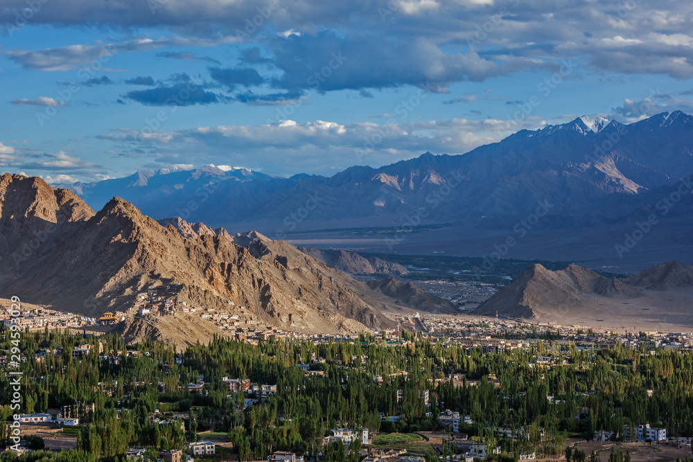 View of Leh, India