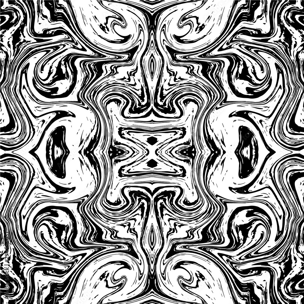 Abstract background. Ink marbling textures. Black and white. Painting on water. Vector seamless pattern. Camouflage print Abstract background. Ink marbling textures. Black and white. Painting on water. Vector seamless pattern. Camouflage print