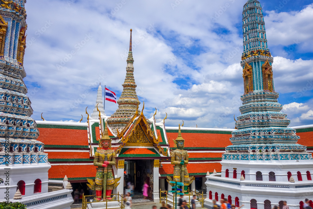 Fototapeta premium Grand Palace, Bangkok, Thailand