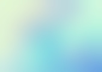 Keuken achterwand Ombre Tropisch turquoise mint kleurverloop iriserend  © avextra