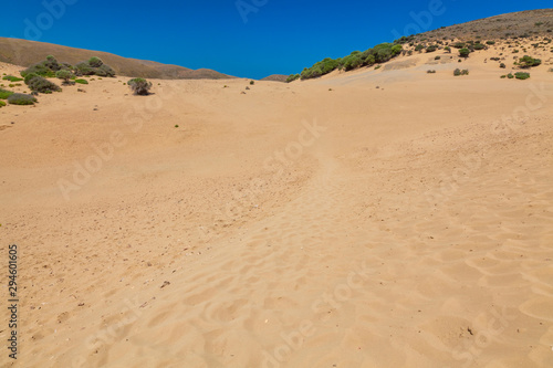 Lemnos desert - sand dunes in Lemnos island, Greece © Lev Paraskevopoulos