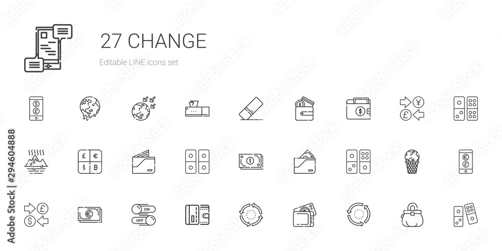 change icons set