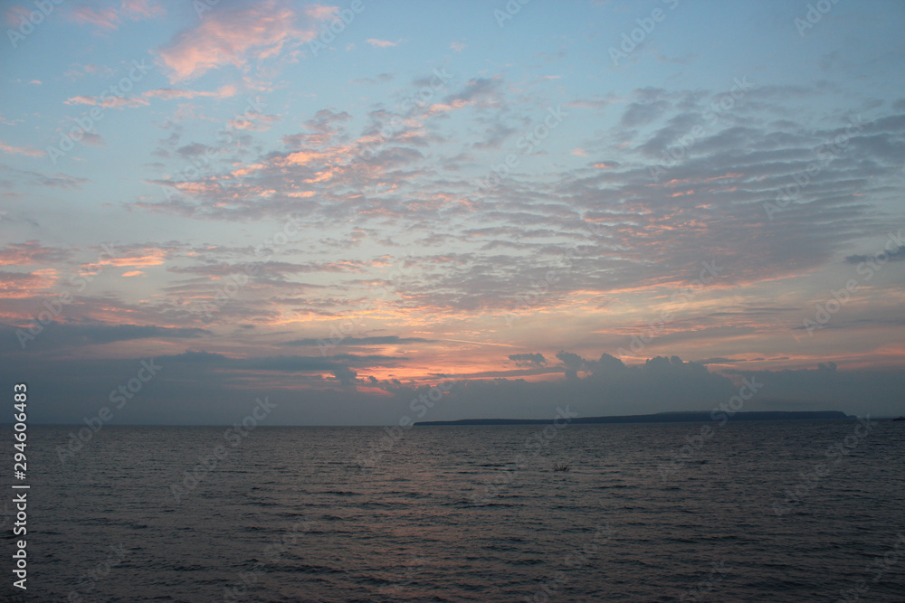 Early Morning Sunrise over Lake Huron