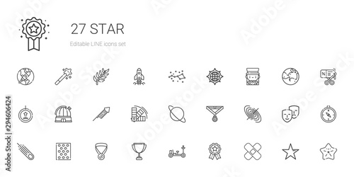 star icons set