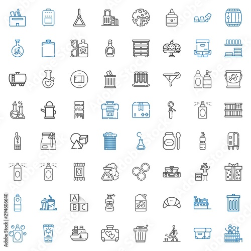 container icons set