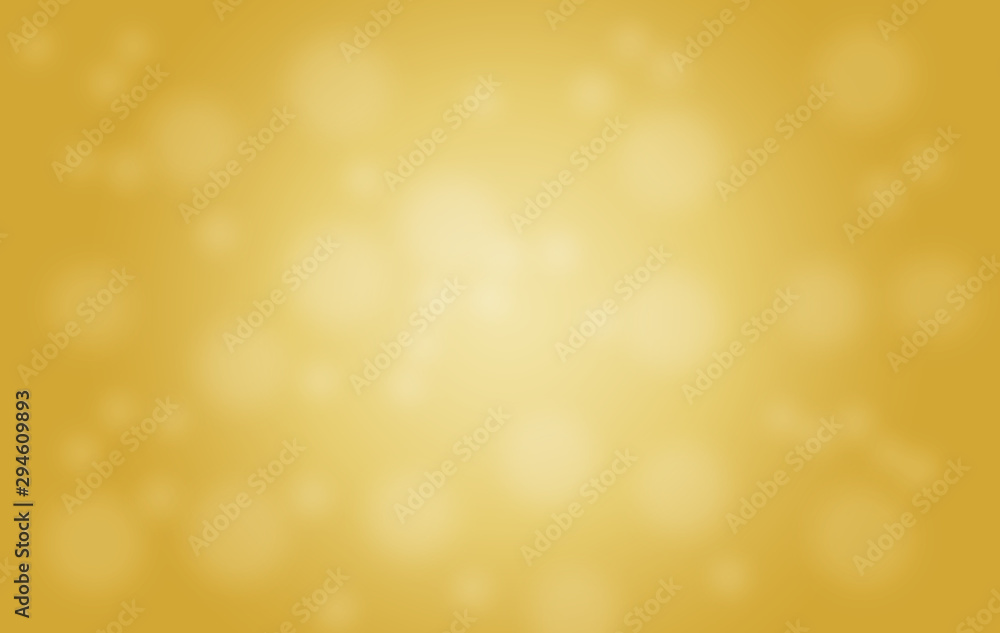 abstract background with gold bokeh og lights