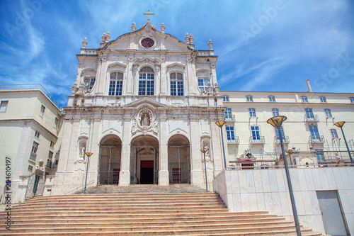Church of Nossa Senhora das Merces in Lisbon photo
