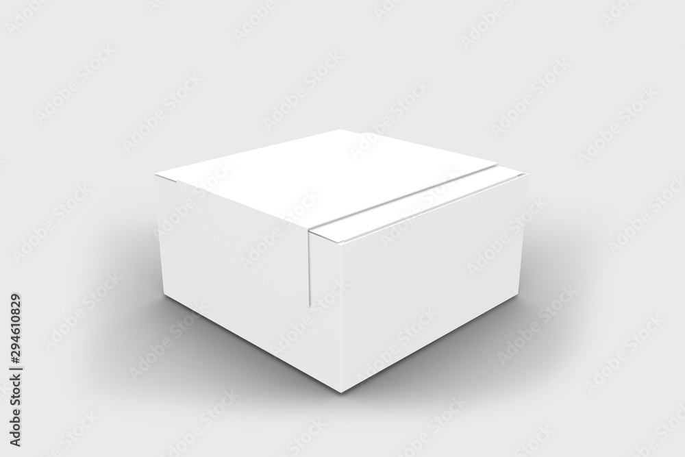 3D illustrator Box packaging Mockup for your design 3D illustrator Box packaging Mockup for your design