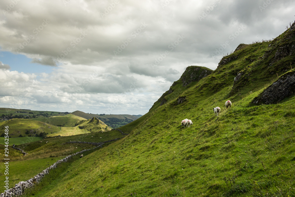 Parkhouse Hill and Chrome Hill in  the Peak District