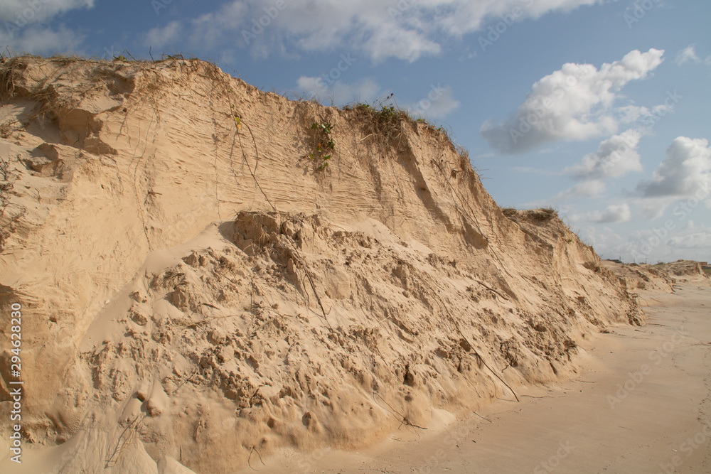sand cliff