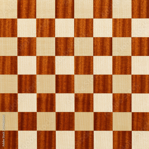 Wooden brown checkered abstract furniture texture close up