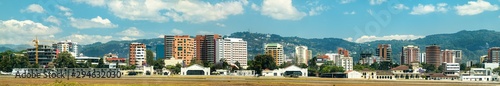 Panorama of Guatemala City  the Capital of Guatemala