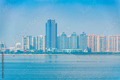 Cityscape of Zhanjiang Bay, Guangdong Province, China © Weiming
