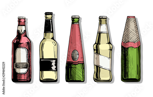 Set of Beer bottle