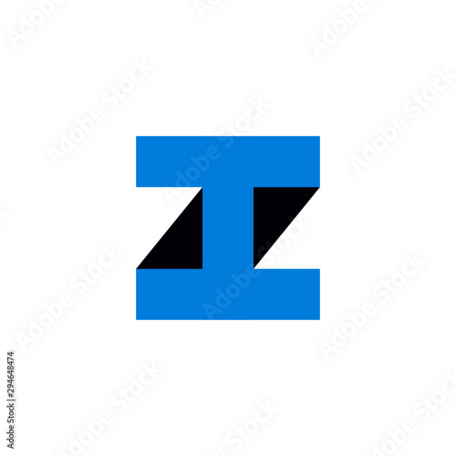 Free Download Z and I monogram, logo, modern and simple ZI logo design .vector - GFXLoad