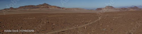 Tehe Desolate but Beautiful Environment of Damaraland, part of the Erongo Region in Namibia