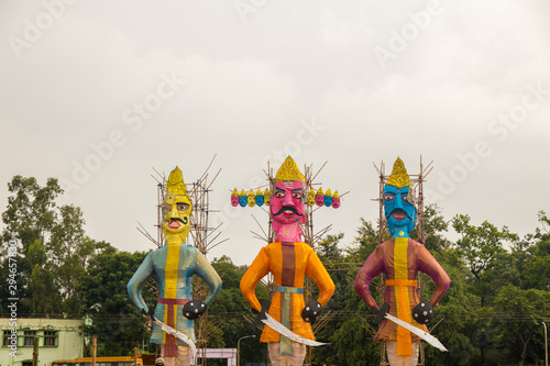 Obraz na plátně Demon Ravana for Dussehra festival